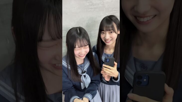 #日向坂46 #四期生 #藤嶌果歩 #宮地すみれ「#ひなこい」おもてなし動画を見せ合い！